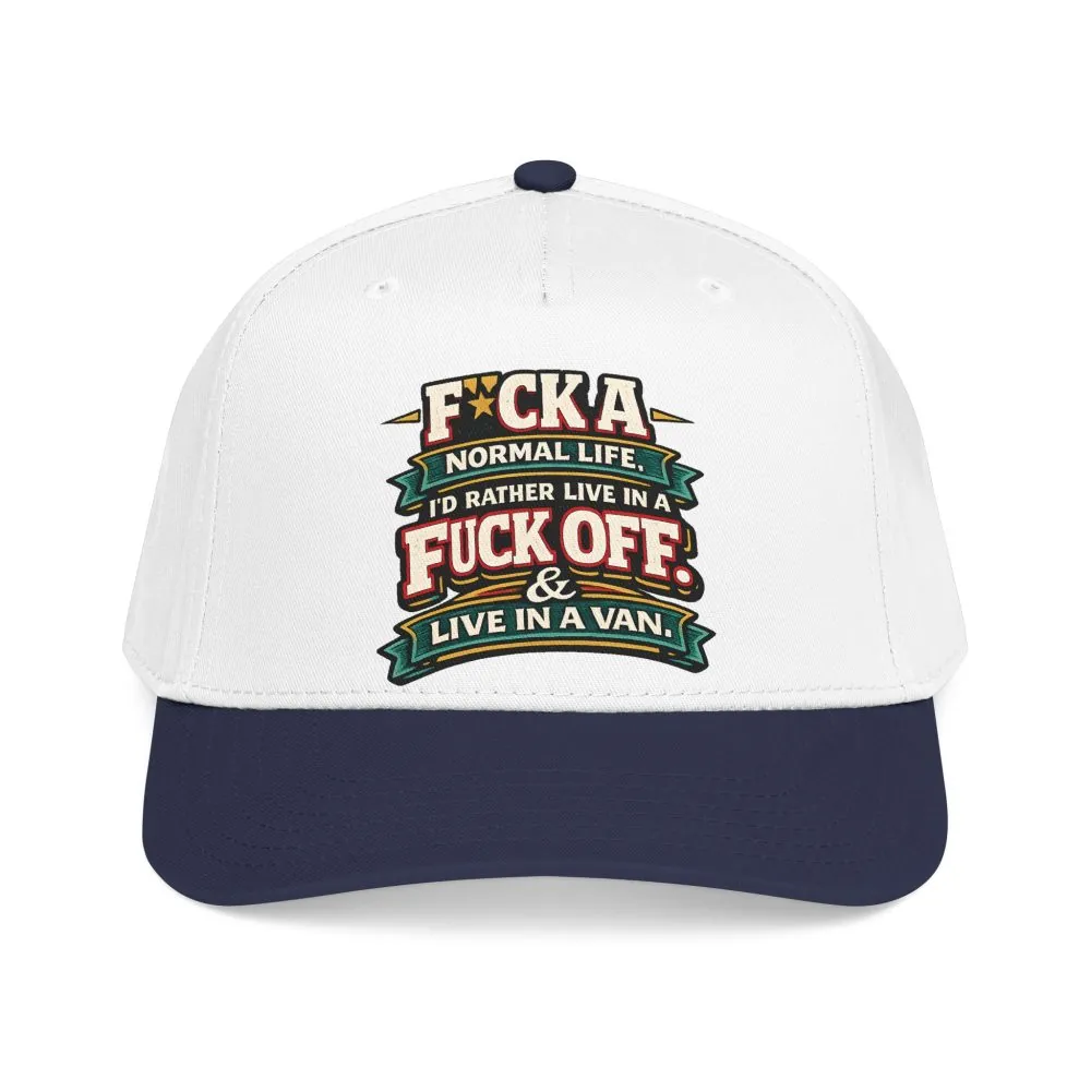Baseball Cap - "Fuck A Normal Life" Design F**K-Line