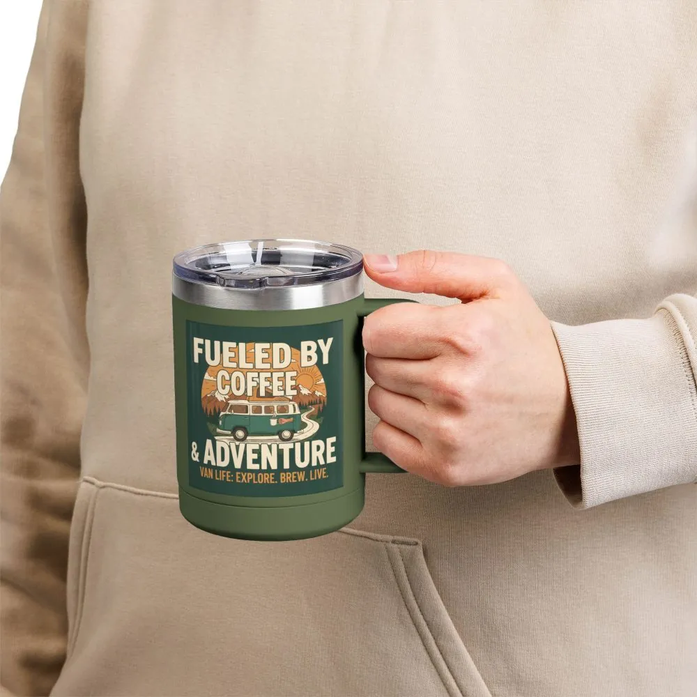 9160807314716151959_2048.jpeg Coffee Mug Tumbler, 15oz — "Fueled by Coffee & Adventure"