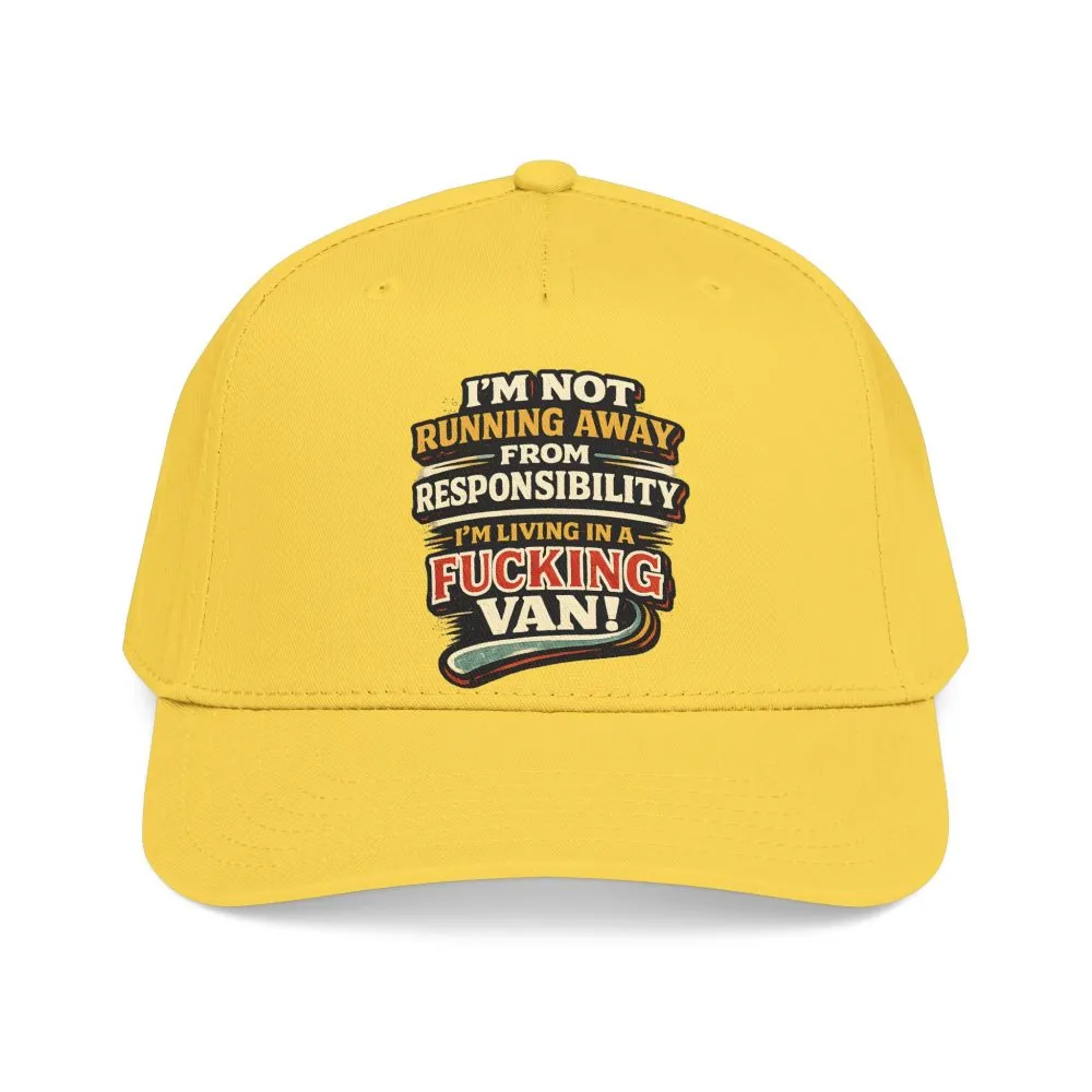 9173571796949225344_2048.jpeg Baseball Cap - "I`m Not running Away" Design F**K-Line