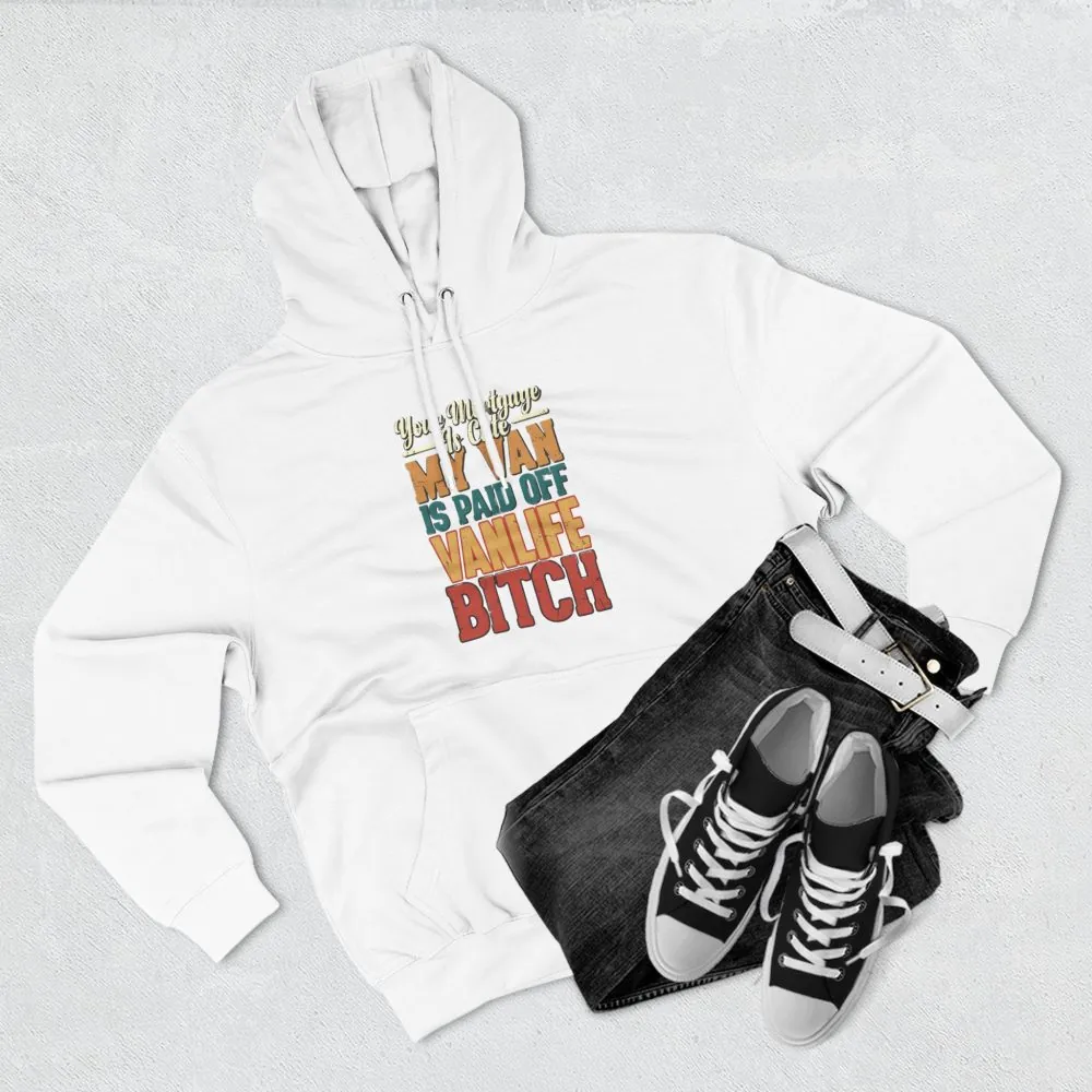 9207480340760204937_2048.jpeg Three-Panel Fleece Hoodie - "Your Mortgage Is Cute" Design F**K-Line