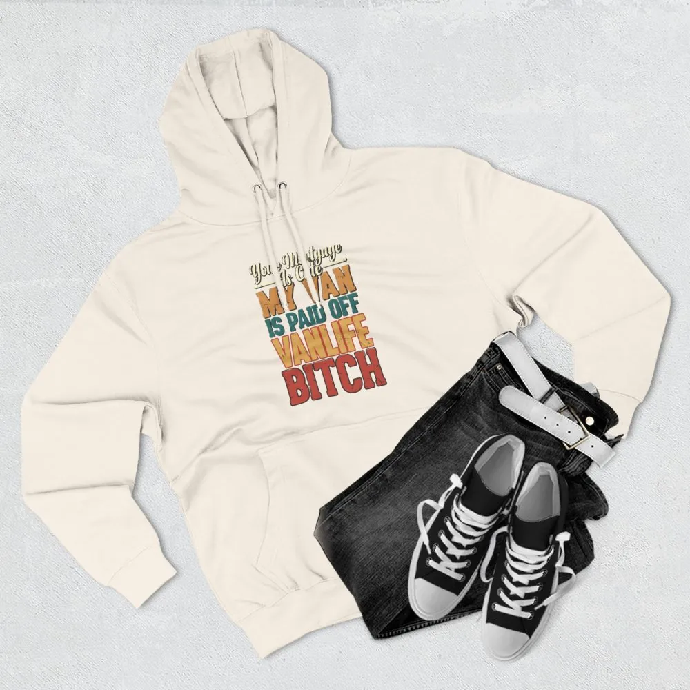 9220471170125852608_2048.jpeg Three-Panel Fleece Hoodie - "Your Mortgage Is Cute" Design F**K-Line