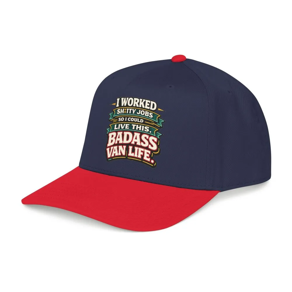 9233314317709102388_2048.jpeg Baseball Cap - "I Worked Shitty Jobs" Design F**K-Line