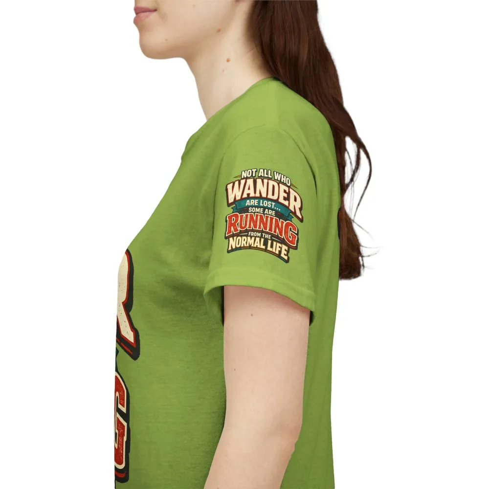 9274567703371058815_2048.jpeg Unisex Heavy Cotton Tee — "Not All Who Wander Are Lost" Design F**K-Line