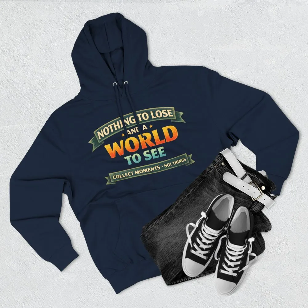 9318163064061161411_2048.jpeg Three-Panel Fleece Hoodie - "Nothing To Lose" Design Scenic-Line