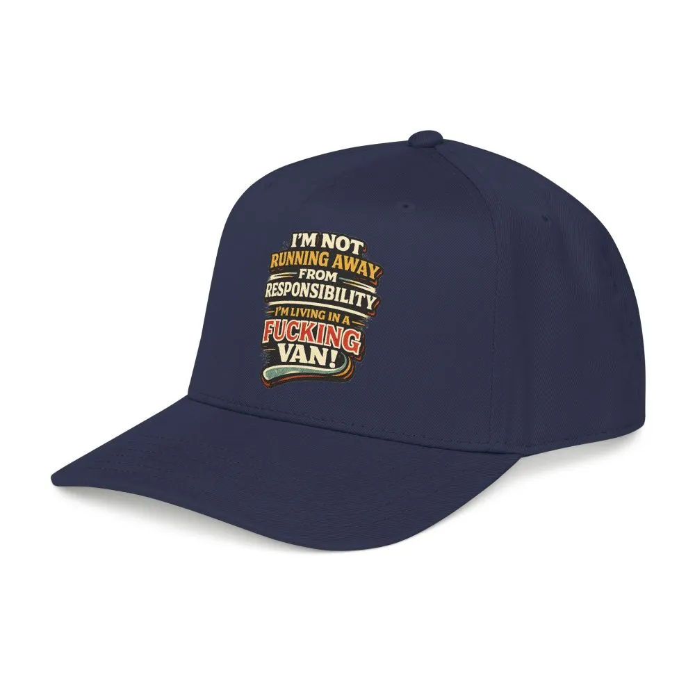 9356541255247848744_2048.jpeg Baseball Cap - "I`m Not running Away" Design F**K-Line