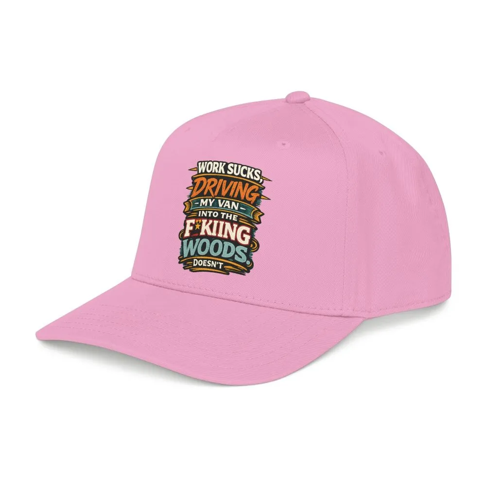Baseball Cap - "Work Sucks" Design F**K-Line