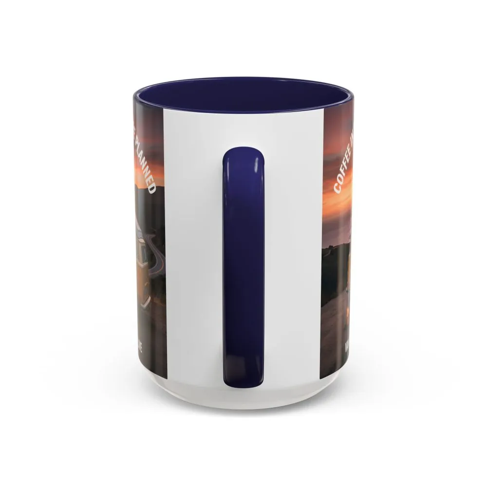 9454733246524464766_2048.jpeg Accent Coffee Mug (11, 15oz) - "Coffee in Hand, Adventure Planned"