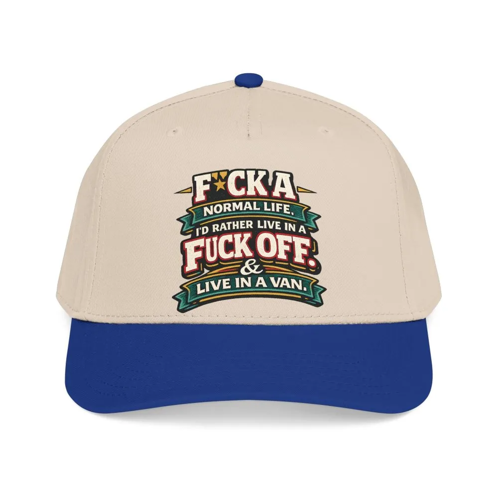 Baseball Cap - "Fuck A Normal Life" Design F**K-Line