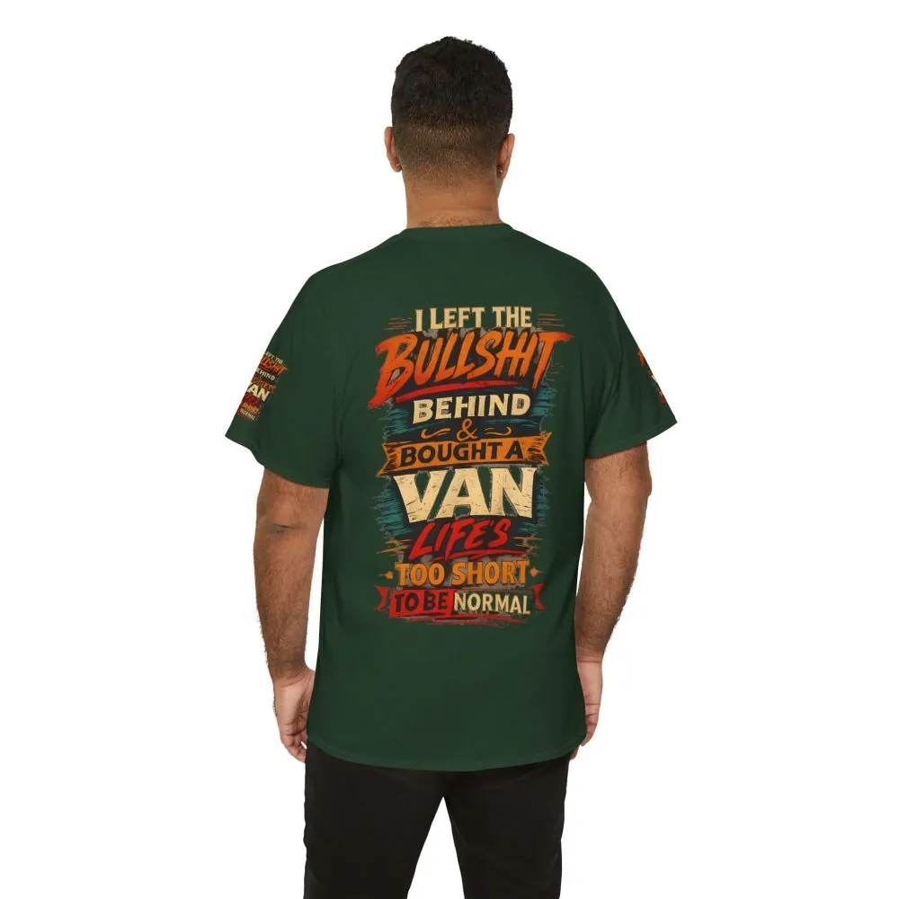 9501631721346821775_2048.jpeg Unisex Heavy Cotton Tee — "I Left The Bullshit" Design F**K-Line