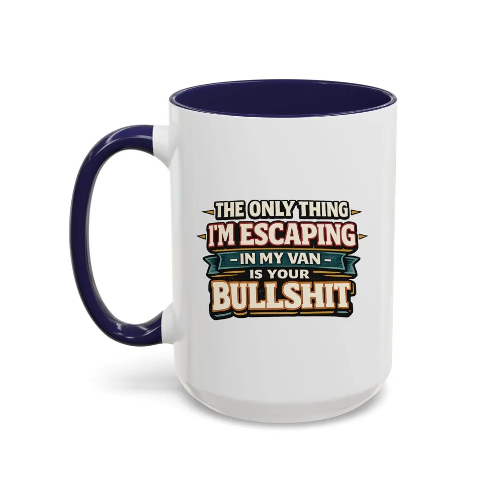 9514500410742924487_2048.jpeg Accent Coffee Mug (11, 15oz) — "The Only Thing I´m Escaping" Design F**K-Line