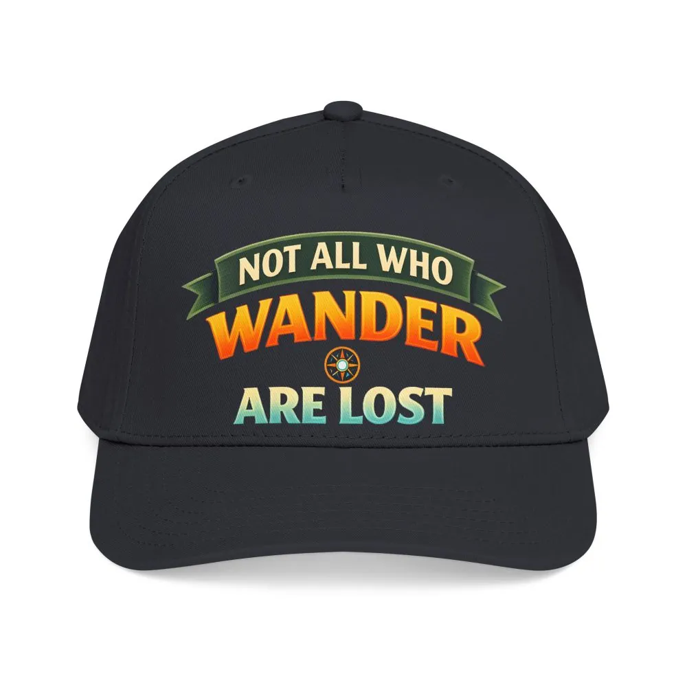9523585628283412564_2048.jpeg Baseball Cap - "Not All Who Wander Are Lost" Design Scenic-Line