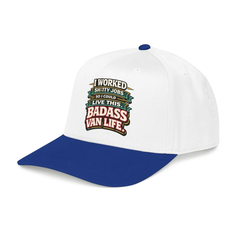 9539831236141560910_2048.jpeg Baseball Cap - "I Worked Shitty Jobs" Design F**K-Line