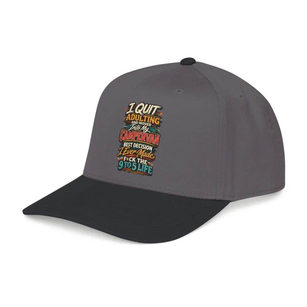 Baseball Cap - "I Quit Adulting" Design F**K-Line