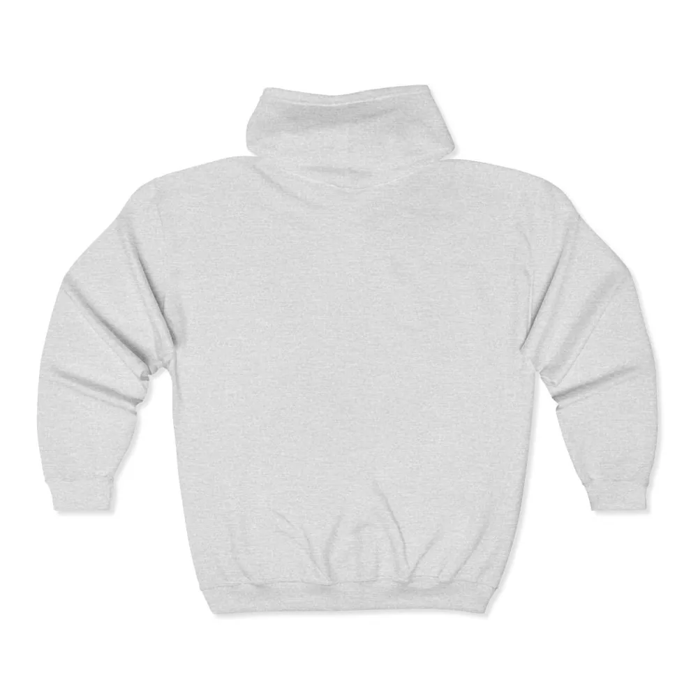 9583597712347337835_2048.jpeg Zip Hoodie — "Adventure Awaits-Go Where You Feel Most Alive" (Only Front Printed) Camper Van Adventure Zip-Up