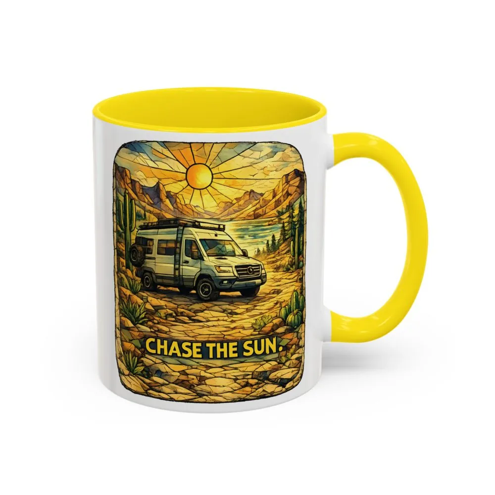 96407957202271897_2048.jpeg Accent Coffee Mug (11, 15oz) — "Chase The Sun" Design Cubic-Line