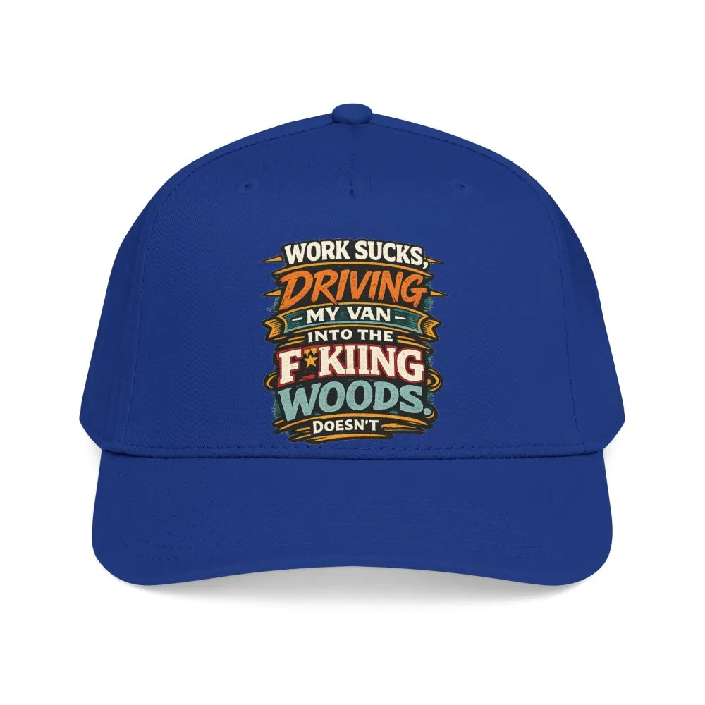 Baseball Cap - "Work Sucks" Design F**K-Line