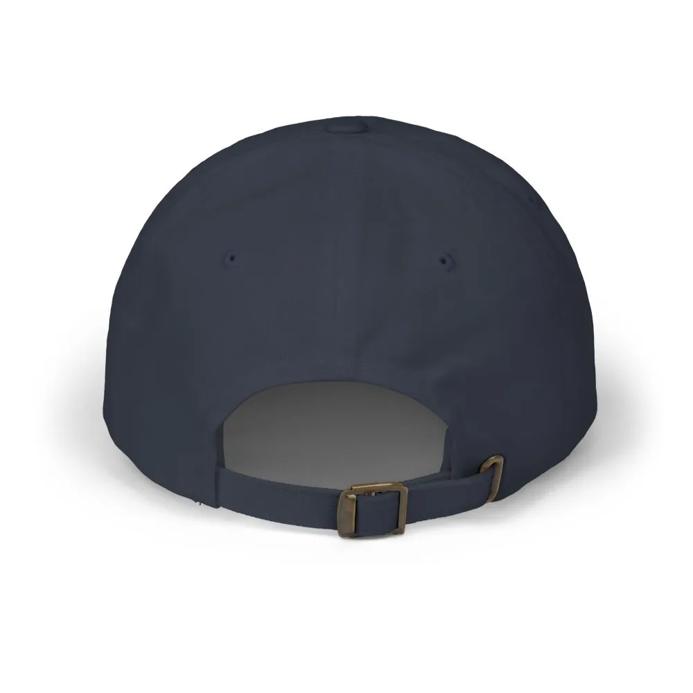 Dad Cap - "ROAD WHERE MADE FOR JOURNEYS-NOT DESTINATIONS" Vintage National Park Stamp Hat
