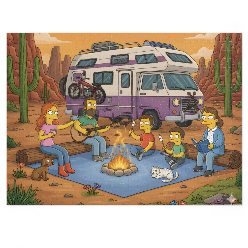 9661930893385981856_2048.jpeg Jigsaw Puzzle with Tin – RV Campfire Design