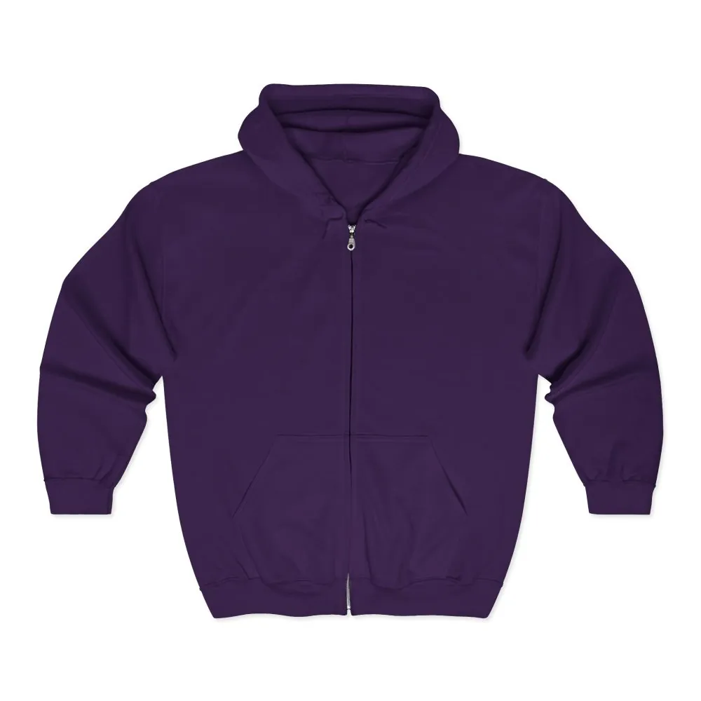 9664404474409823589_2048.jpeg Zip Hoodie — "Home Is Where You Park It-Adventure is the destination"(Only Back Printed) Camper Van Adventure Zip-Up