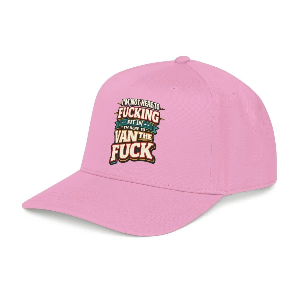 9697394474376464331_2048.jpeg Baseball Cap - "I´m Not Here To Fucking Fit In" Design F**K-Line
