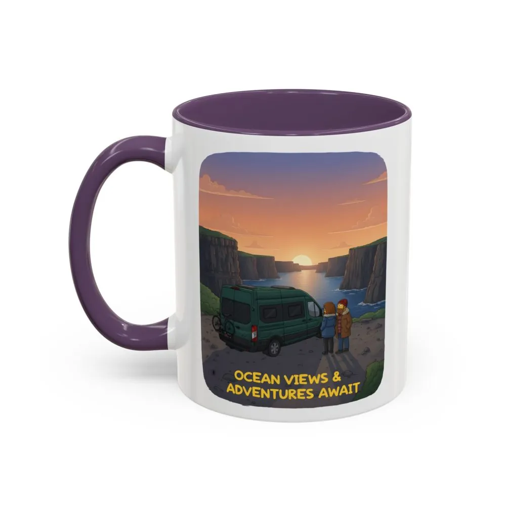 9826627681495786007_2048.jpeg Accent Coffee Mug (11, 15oz) — "Ocean Views-Adventures Awaits" Design Sitcom-Line