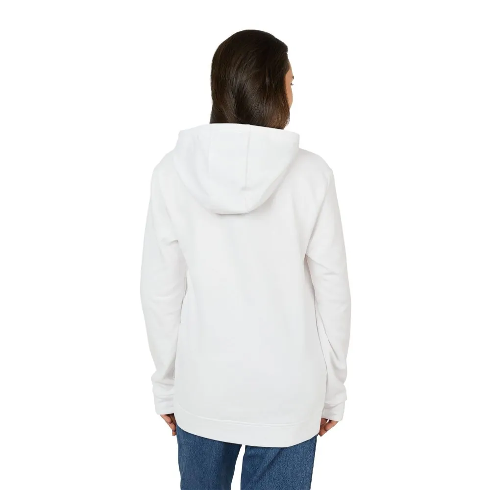 Hoodie(Adidas) — 'Adventure Awaits-Go Where You Feel Most Alive' Outdoor Travel Pullover (Only Front Printed)