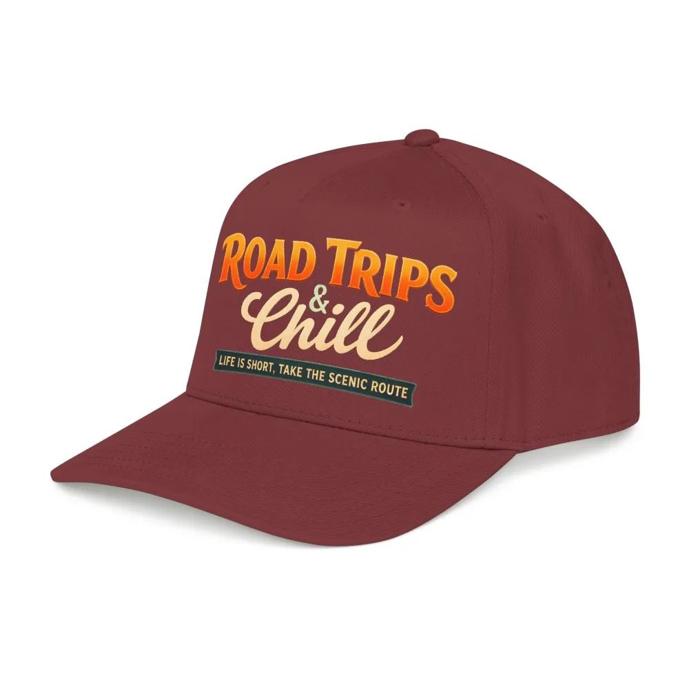 9840460799061812258_2048.jpeg Baseball Cap - "Road Trips And Chill" Design Scenic-Line