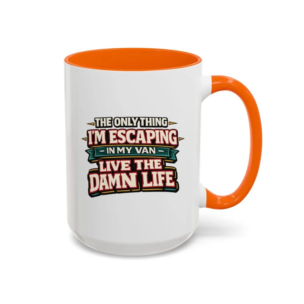 9842184348427496355_2048.jpeg Accent Coffee Mug (11, 15oz) — "The Only Thing I´m Escaping" Design F**K-Line