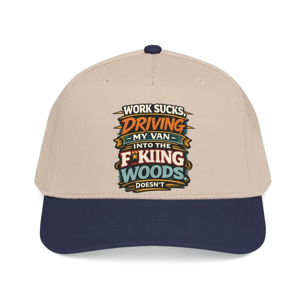 Baseball Cap - "Work Sucks" Design F**K-Line