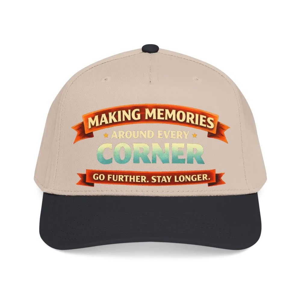 9854412539503593158_2048.jpeg Baseball Cap - "Making Memories Around Every Corner" Design Scenic-Line
