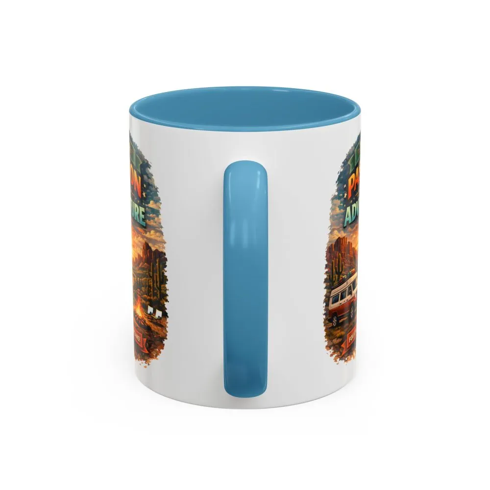 9889236936832797216_2048.jpeg Accent Coffee Mug (11, 15oz) — "Turn Passion Into Adventure" Design Scenic-Line