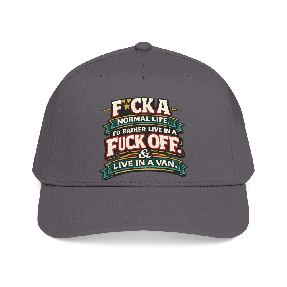 Baseball Cap - "Fuck A Normal Life" Design F**K-Line