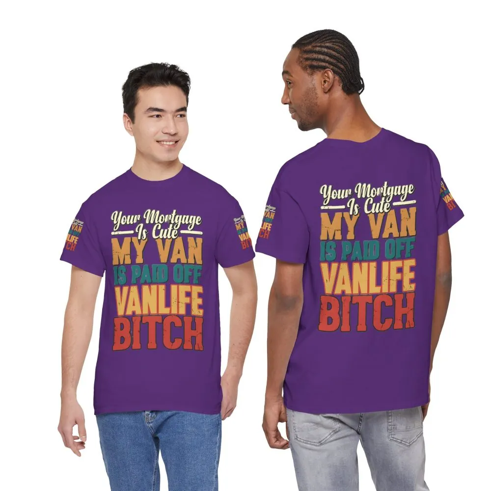 9949531688267271741_2048.jpeg Unisex Heavy Cotton Tee — "Your Mortgage Is Cute" Design F**K-Line