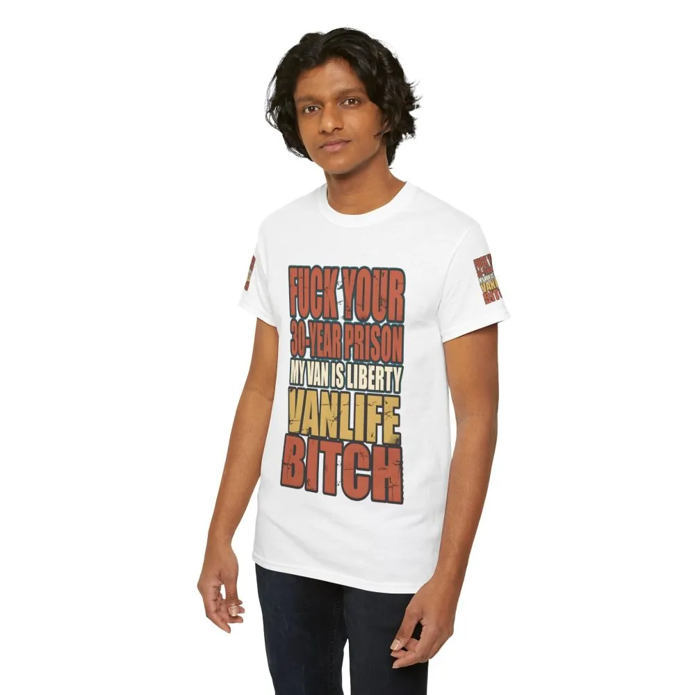 Unisex Heavy Cotton Tee — "Fuck Your 30 Year" Design F**K-Line