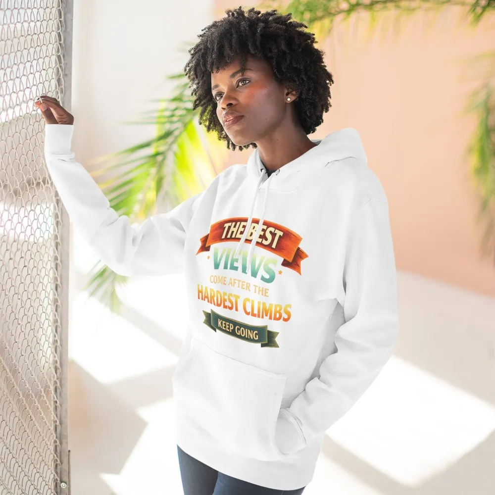 9993781209003316205_2048.jpeg Three-Panel Fleece Hoodie - "The Best Views" Design Scenic-Line